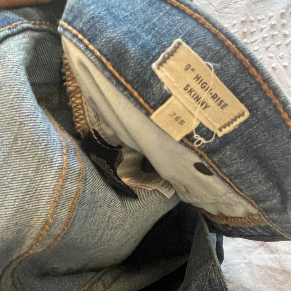 Madewell 9in High Rise Skinny Jean